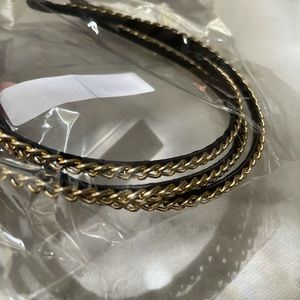 3 small chain head bands
